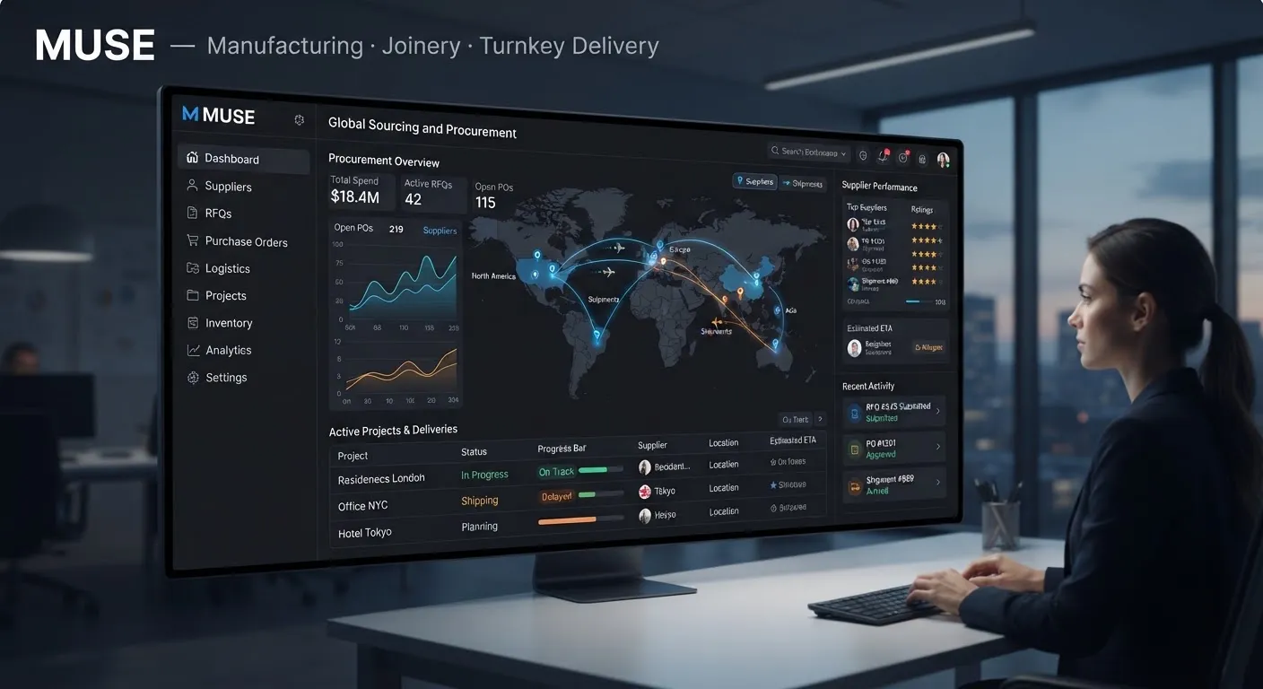 MUSE global sourcing and procurement