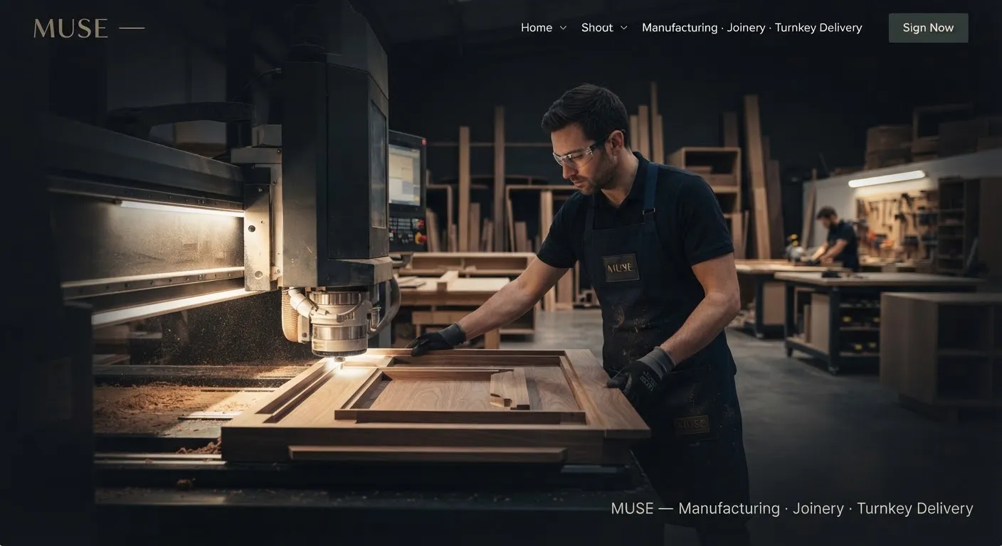MUSE architectural joinery manufacturing